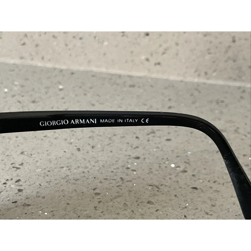 GIORGIO ARMANI SUNGLASSES EYEGLASSES FRAMES ONLY oval black 2536 020 62-17-120